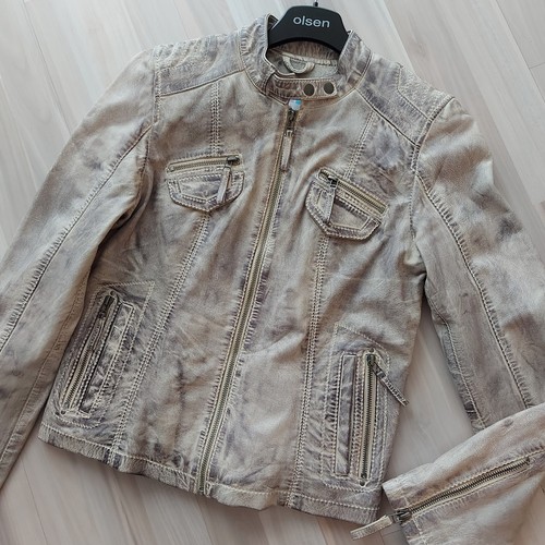 Damen jacke lederimitat - damen,