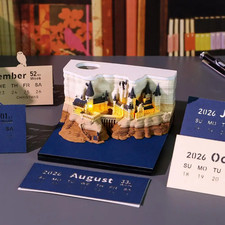 3D Kalender Schreibtisch