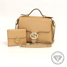 Gucci Umhängetasche beige