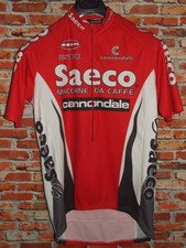 SAECO CANNONDALE Radtrikot Shirt Maillot Radfahren Gr. XL