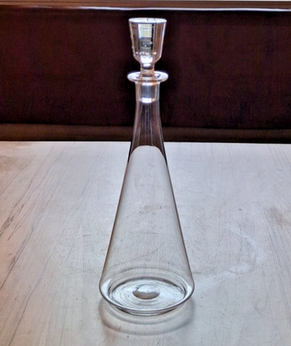 Feine glas karaffe - feine, luftperlen