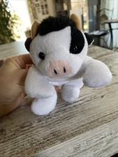 Stofftier, Plüschtier, Kuscheltier, Kuh, Schwarz Weiß