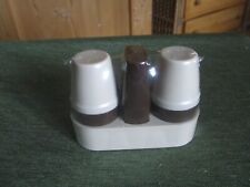 Per Alimenti Set: Salz- & Pfefferstreuer, Zahnstocherhalter, org. verpackt