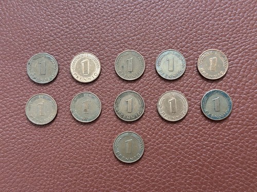 Pfennig deutsche mark - 1,