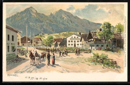 Künstler edward harrison - künstler-ak,
