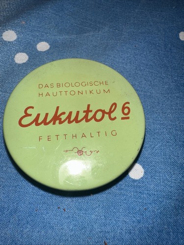 Alte blechdose eukutol 6 - nr.,