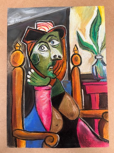 Pablo picasso zeichnung - picasso, auf