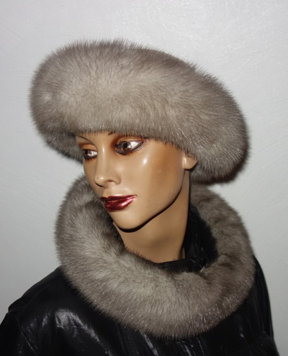 Saga mink blau nerz pelz - mink,