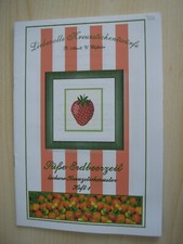Süße Erdbeerzeit, Heft 1, Arndt u. Weißleder, LKE, Stickvorl. f. dän. Kreuzstich