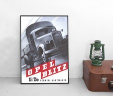 Poster Opel Blitz