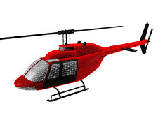 Bell Ranger Rumpf für 600er RC-Hubschrauber