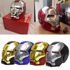 AUTOKING Iron Man MK5 Helm: Sprachgesteuerte Cosplay-Maske Tragbar Geschenkbox