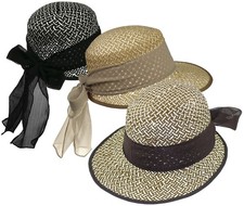 Eleganter Ovaler Damenhut  mit