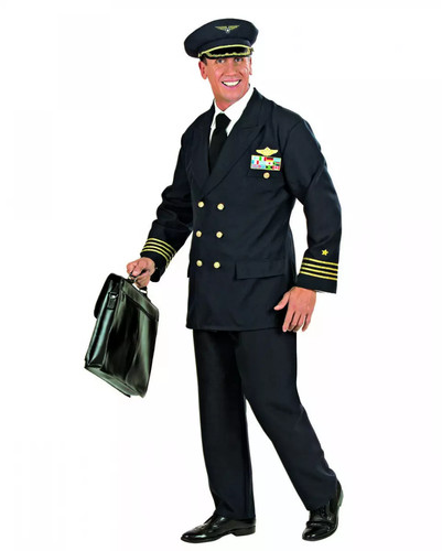 Piloten uniform berufs kostüm - piloten,