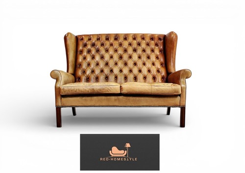 Chesterfield sofa couch - sofa, leder