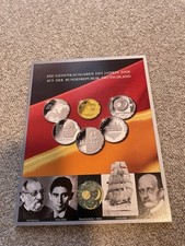 Münzfolder 2008 für 5 x 10 Euro Gedenkmünzen Set MDM BRD Münzset Sammlerartikel