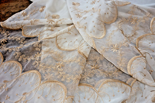 Chiffon vorhang gardine - chiffon,