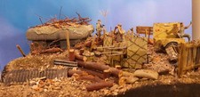 Diorama 1:35 Anzio Nettuno 1944 Italien Bunker mit Vierlingsflak