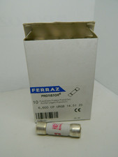 10 x Ferraz URGB 6,600CP 14.5125 Sicherung Fuse Protistor 660V 25A 