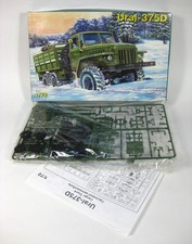 ZV Modellbausatz Militär 1:72 "Ural-375D Cargo Truck" 72004, versiegelt seltenes Set!