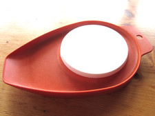 Tupperware, MAMSELL D 14, orange Schneidebrett gut erhalten