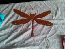 Wand-Deko/Metall/Rostoptik/neu
