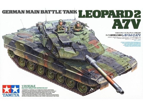 Tamiya leopard a7v german - tamiya,