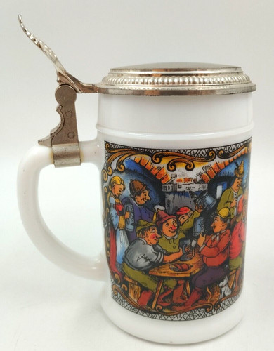 Bierkrug kneipenszene karten - bierkrug, kneipenszene/karten