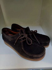 das Original KICKERS Halb Schuhe Wild Leder Gr.39 Kreppsohle Retro