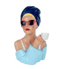 Büste Frauenkopf Lady