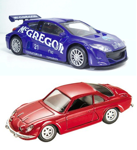 Sammlung modellauto alpine - sammlung,