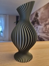 Design Vase Spiralform Moderne