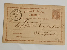 PK DR Michel P2 Offenburg gelaufen 1874