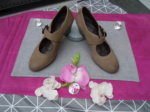 Echtleder spangenpumps schuhe - echtleder,