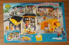 Seltene Werbung PLAYMOBIL 4400 Postamt 4401 Paketdienst 2004