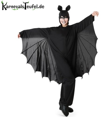 Fledermaus kostüm outfit - fledermaus,