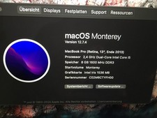 Apple macbook zoll 2013 14 - macbook, 13