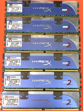 6 Kingston HYPERX DDR2  PC2