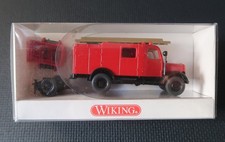 WIKING 863 00 20 - OPEL Blitz Feuerwehr LF8 mit Anhänger   (Modellauto H0 1:87)