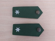 Deutschland alte Polizei Schulterklappen Schulterstück Uniform Kommissar