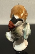 Orig MEISSEN Figur Vogel Distelfink Stieglitz Defekt Restauration