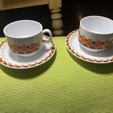 EMSA Kaffeetassen 70er Vintage