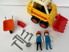 Playmobil 3507 - Minibagger - Radlader - Baustelle - Schubkarre - Fahrzeug