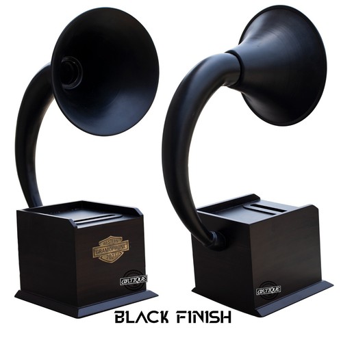 Vintage smartphone grammophon - vintage,