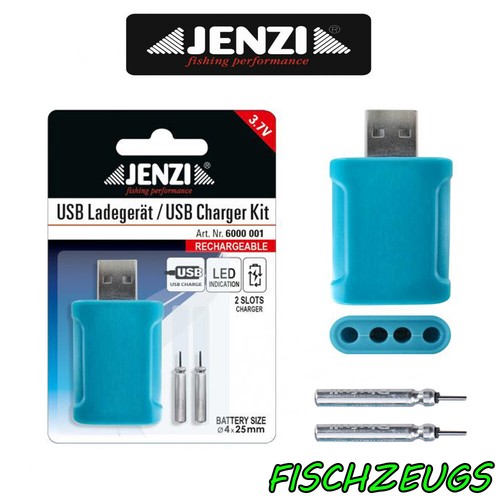 Jenzi usb ladegerät inkl 2 - jenzi,