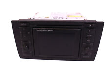 Autoradio Navigation Plus Audi A6 4B 4B0035192 K TV Display + Navi CD #Mängel
