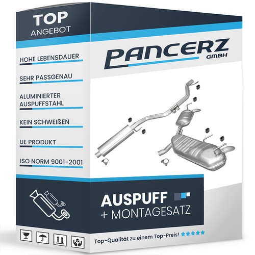 Auspuffanlage für opel - für, signum