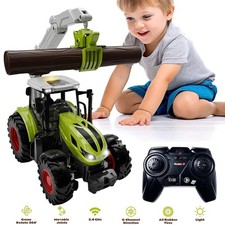 RC-Traktor Ferngesteuerter Traktor Spielzeug, 2.4GHz RC Traktor für Kinder