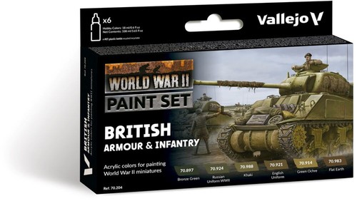 Vallejo model color british - vallejo,