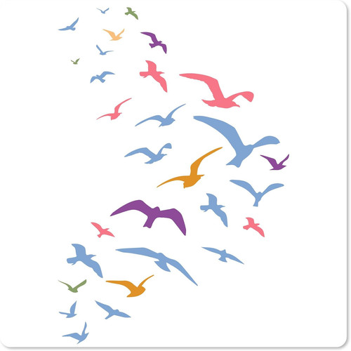 Malschablone vogelmotiv für - vogelmotiv,